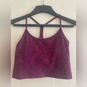 Beyond Yoga Purple Crop Top